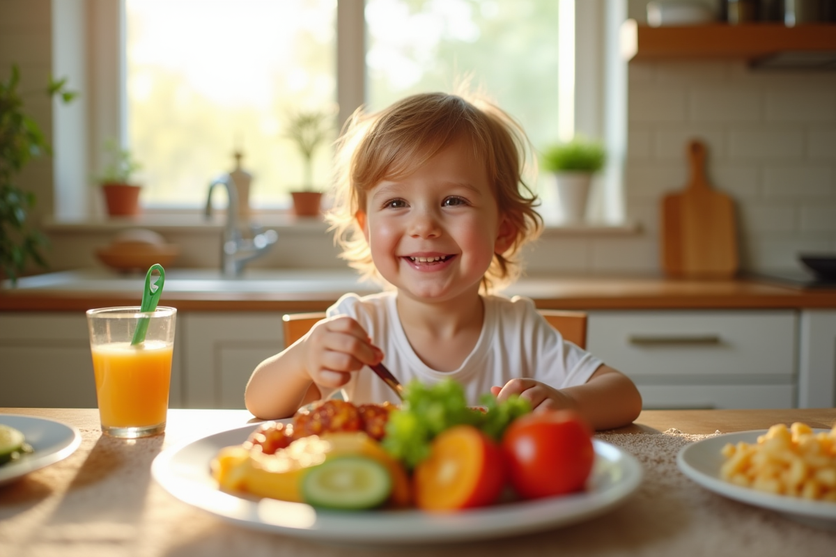 Stratégies d’alimentation pour augmenter le poids chez l’enfant