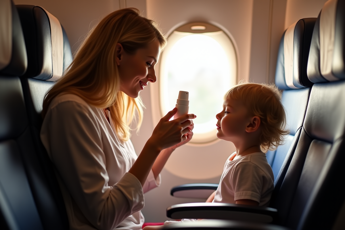 Décongestionnants efficaces pour enfants en voyage aérien